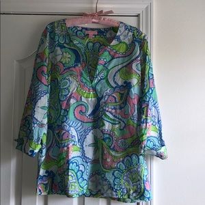 Lilly Pulitzer Conch Republic Amelia Island Tunic